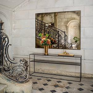 Console 160x36cm SOFA Ethnicraft Bronze Copper