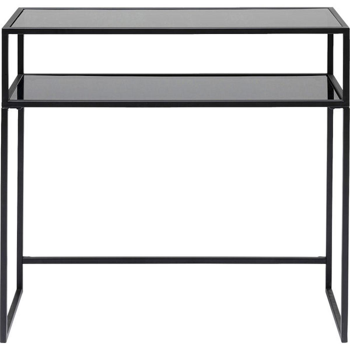 Console 80x85cm LOFT Kare Design noir