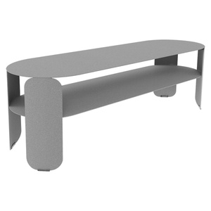 Console basse BEBOP Fermob gris lapilli 