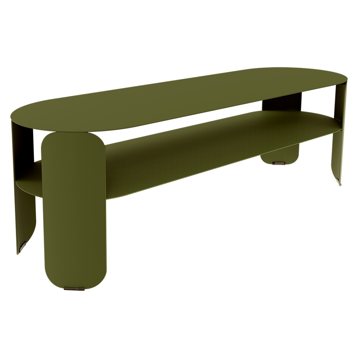 Console basse BEBOP Fermob vert pesto