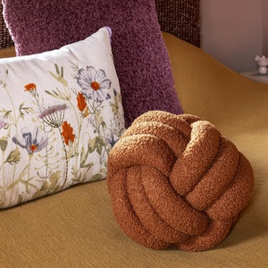 Coussin 30x30cm TWISTED Coco Maison Cuivre