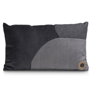 Coussin 30x50cm SKARLET Coco Maison Anthracite