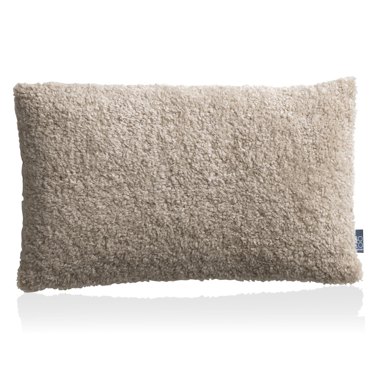 Coussin 30x50cm TEDDY Coco Maison Beige