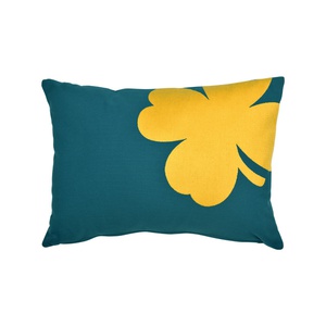 Coussin 44x30cm TREFLE Fermob  bleu canard