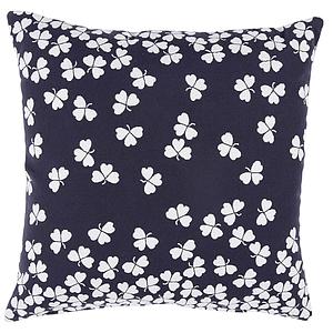 Coussin 44x44cm TREFLE Fermob bleu abysse