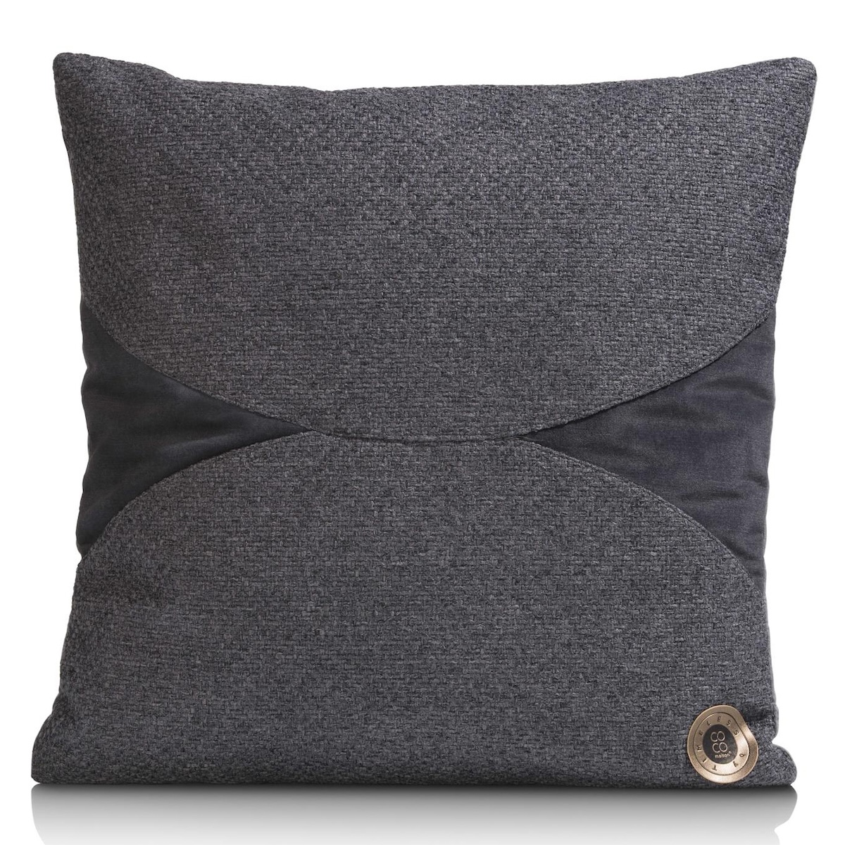 Coussin 45x45cm ARIA Coco Maison Anthracite