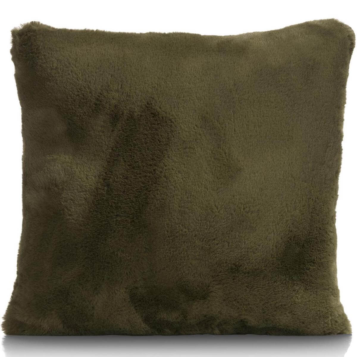Coussin 45x45cm EVIE Coco Maison vert olive