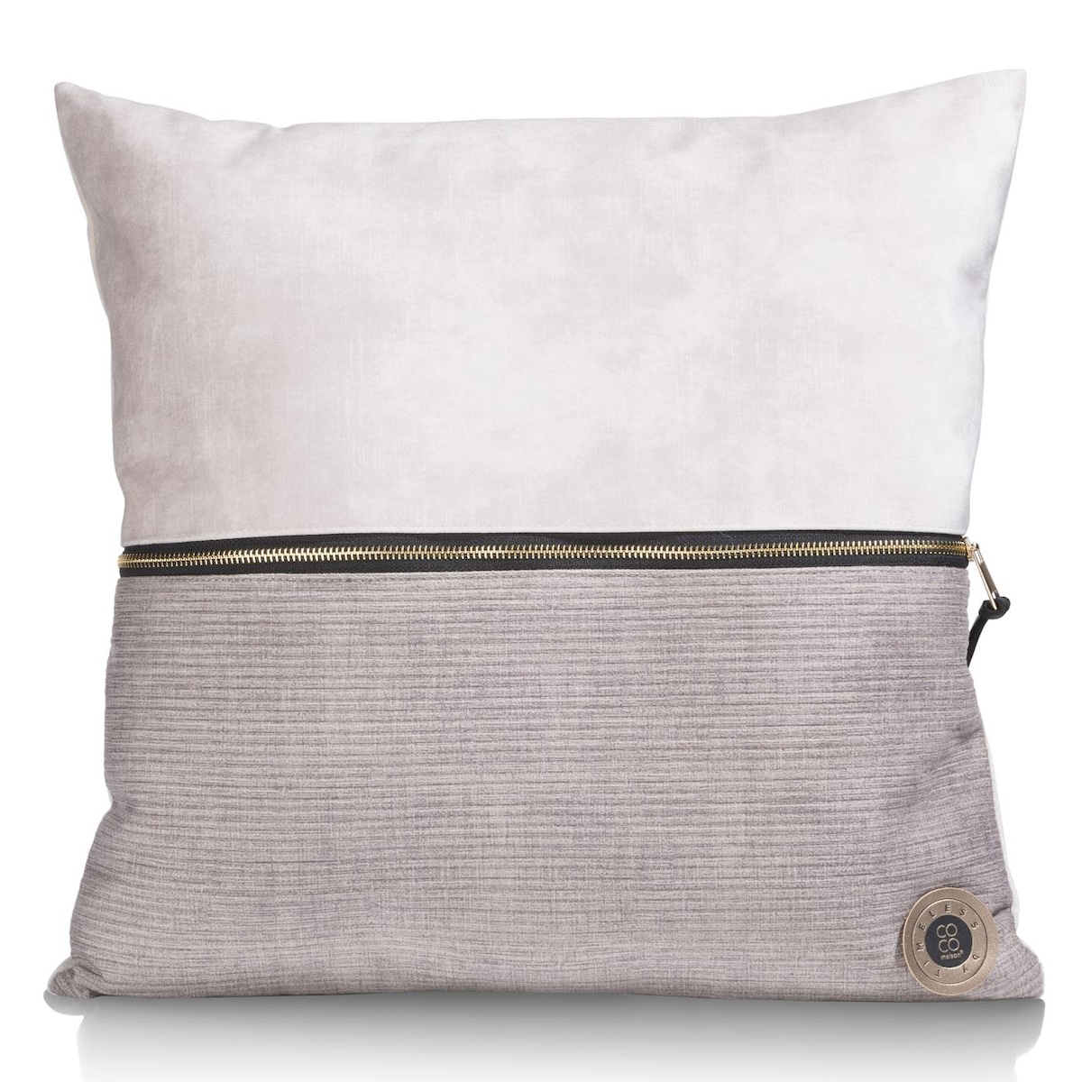 Coussin 45x45cm SOFIA Coco Maison beige
