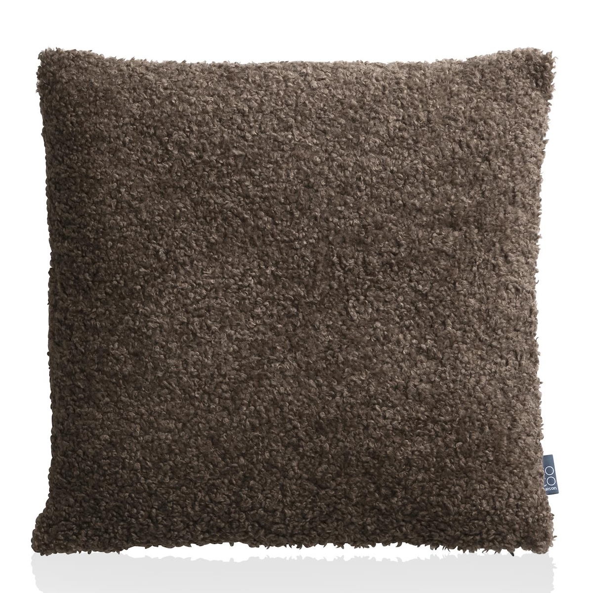Coussin 45x45cm TEDDY Coco Maison Brun