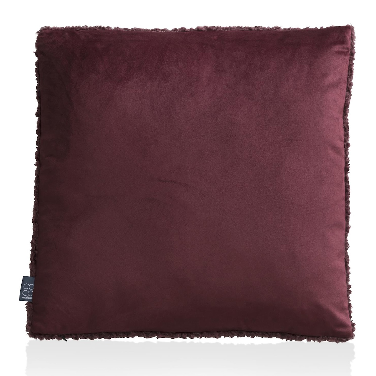 Coussin 45x45cm TEDDY Coco Maison Rouge