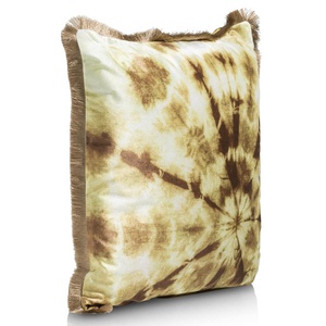 Coussin 45x45cm TIE DYE Coco Maison Jaune