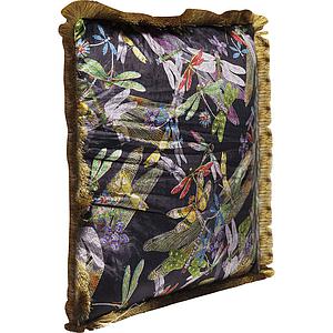 Coussin 45x45cm TROPICAL GARDEN FRINGE Kare Design