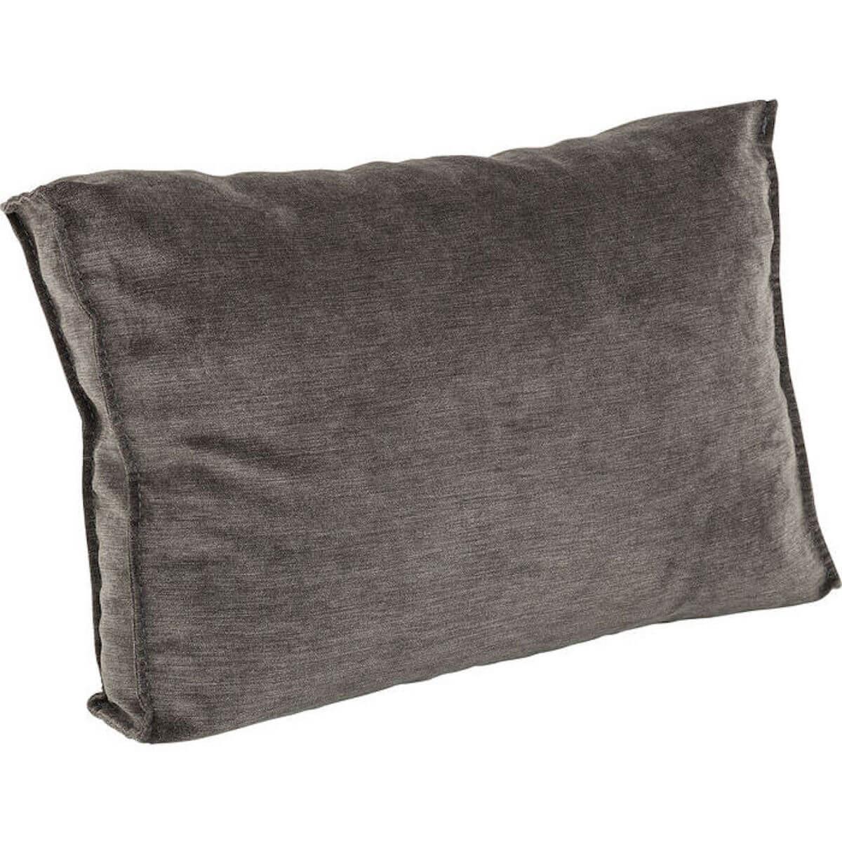 Coussin 60x40cm Infinity Chenille Kare Design gris