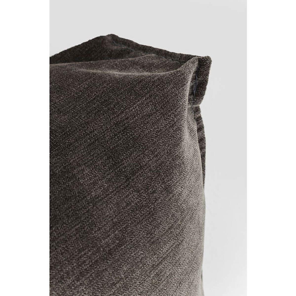Coussin 60x40cm Infinity Chenille Kare Design gris