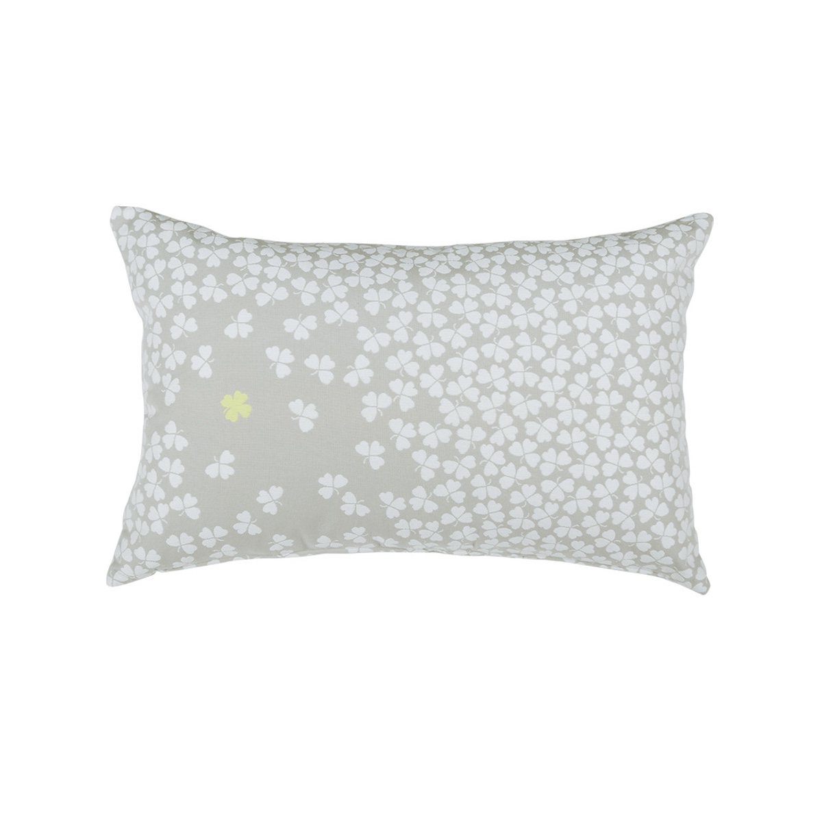 Coussin 68x44cm TREFLE Fermob gris argile