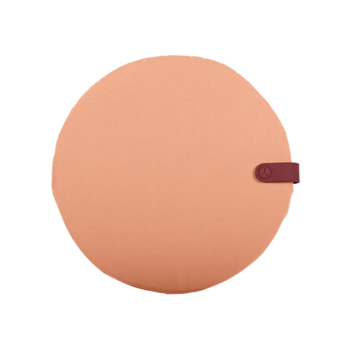 Coussin Galette OUTDOOR Fermob 40cm abricot