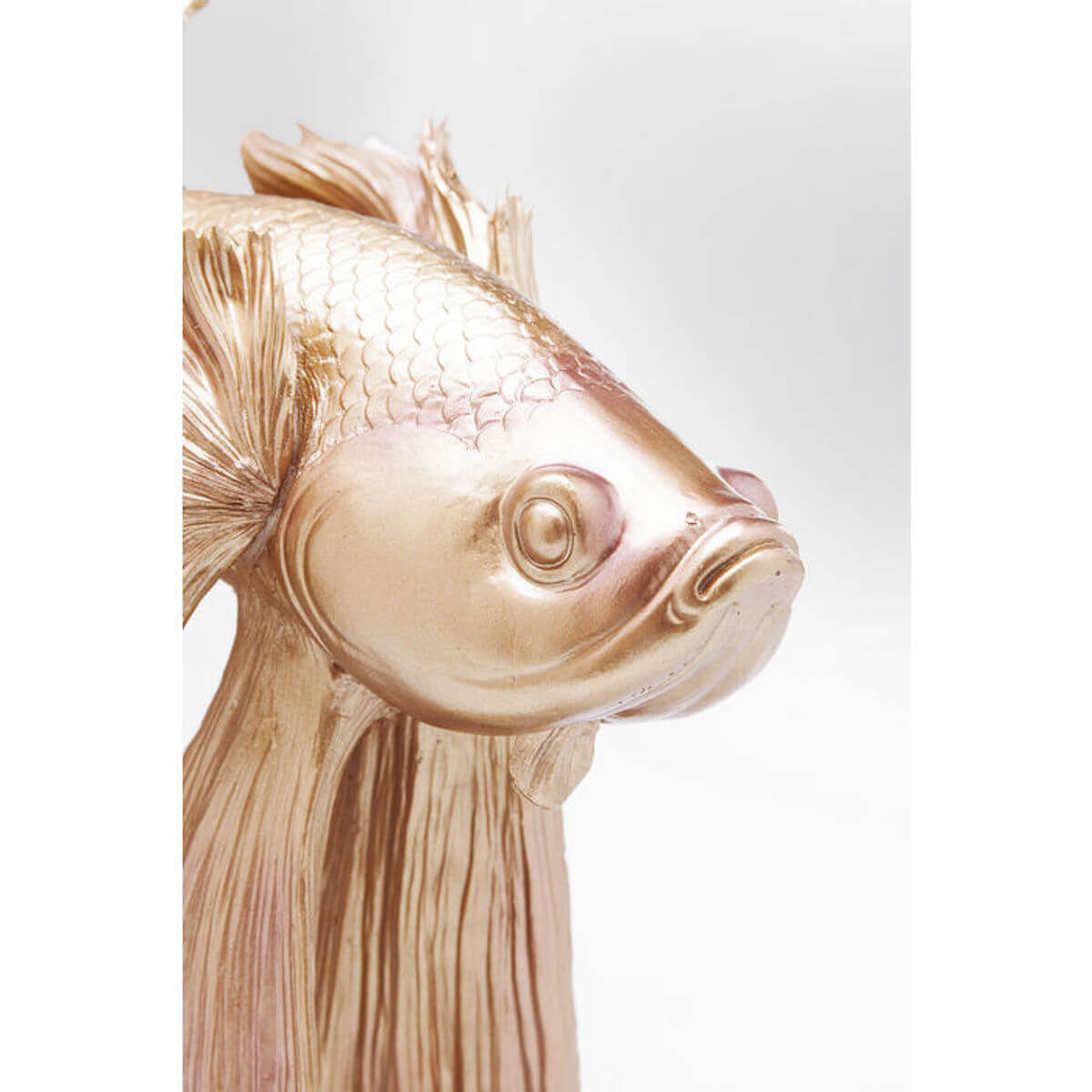 Deco Figurine Betta Fish Gold Kare Design