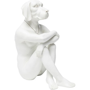 Deco Figurine Gangster Dog Cream Kare Design