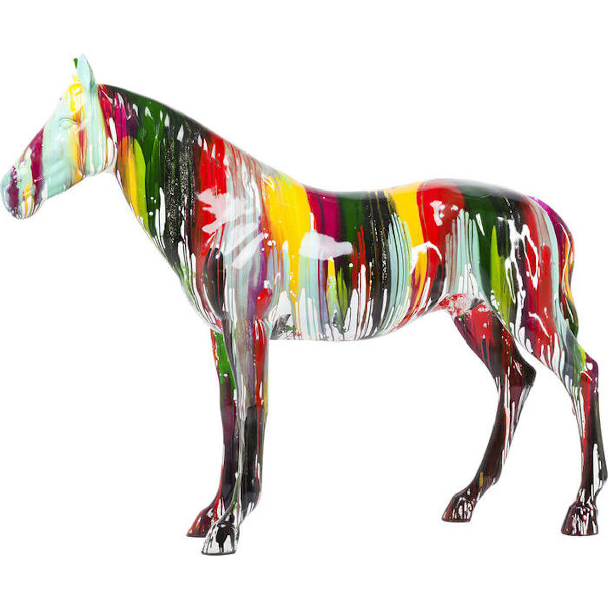 Deco Figurine  Horse Colore 216cm Kare Design