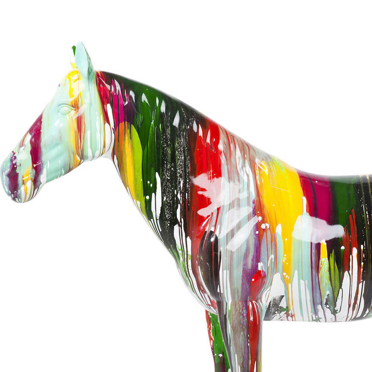 Deco Figurine  Horse Colore 216cm Kare Design