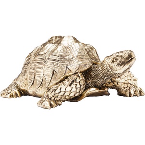 Deco Figurine Turtle Gold Small Kare Design
