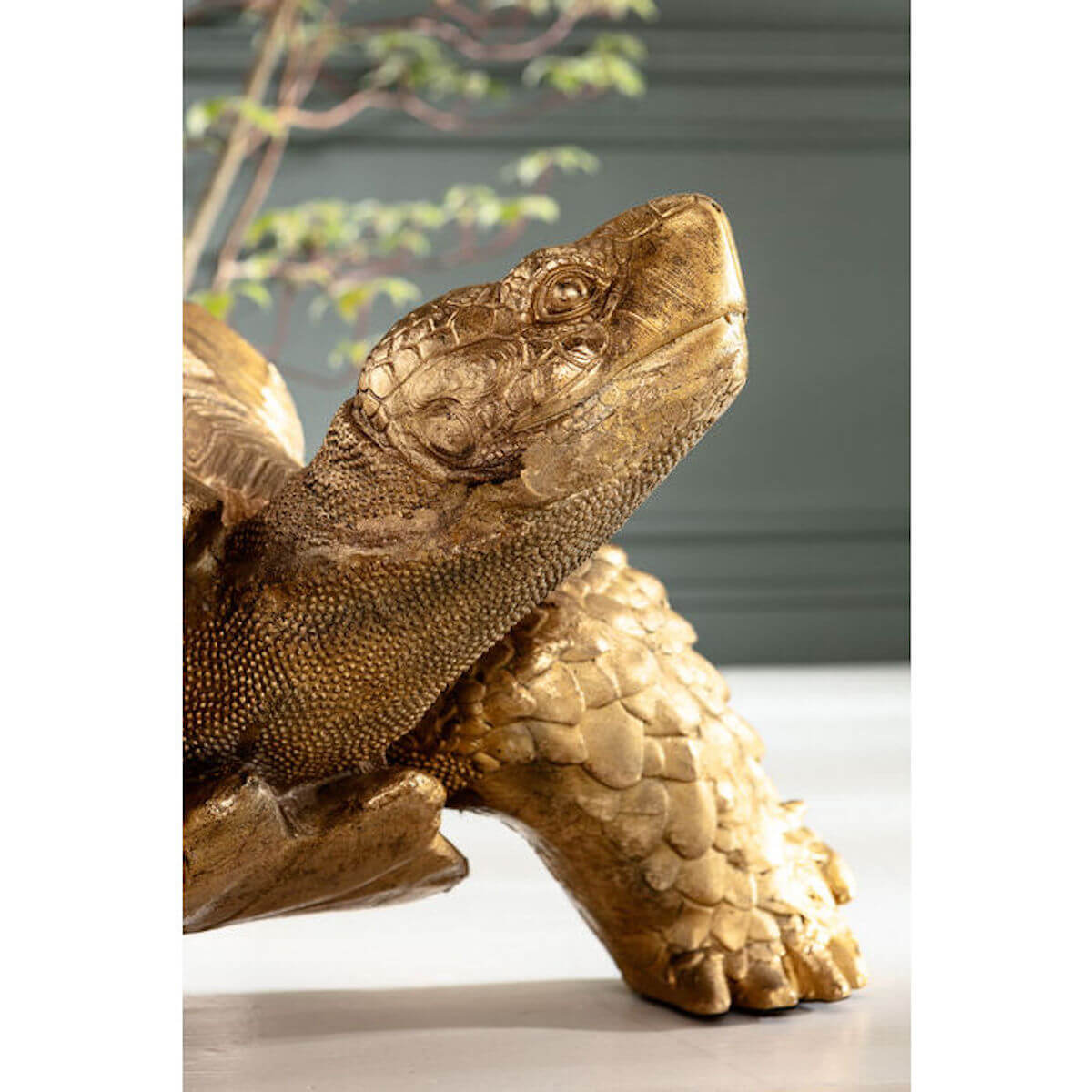 Deco Figurine Turtle Kare Design Big gold