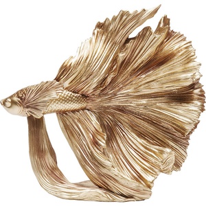 Deco Object Betta Fish Gold Small Kare Design