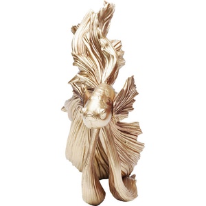 Deco Object Betta Fish Gold Small Kare Design