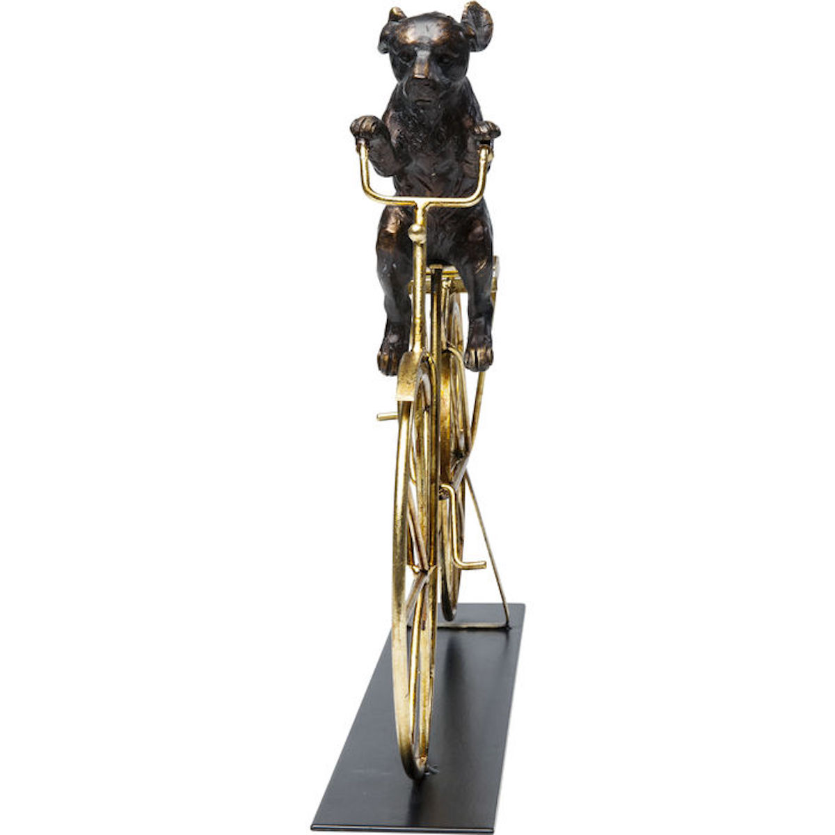 Deco Object Dog With Bicycle 44cm Kare Design
