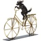 Deco Object Dog With Bicycle 44cm Kare Design