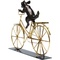Deco Object Dog With Bicycle 44cm Kare Design
