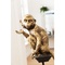 Déco singe perché 109cm Kare Design doré