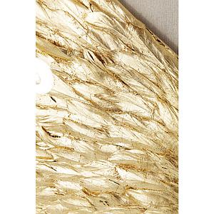 Décoration murale 120x120cm Wings doré White Kare Design