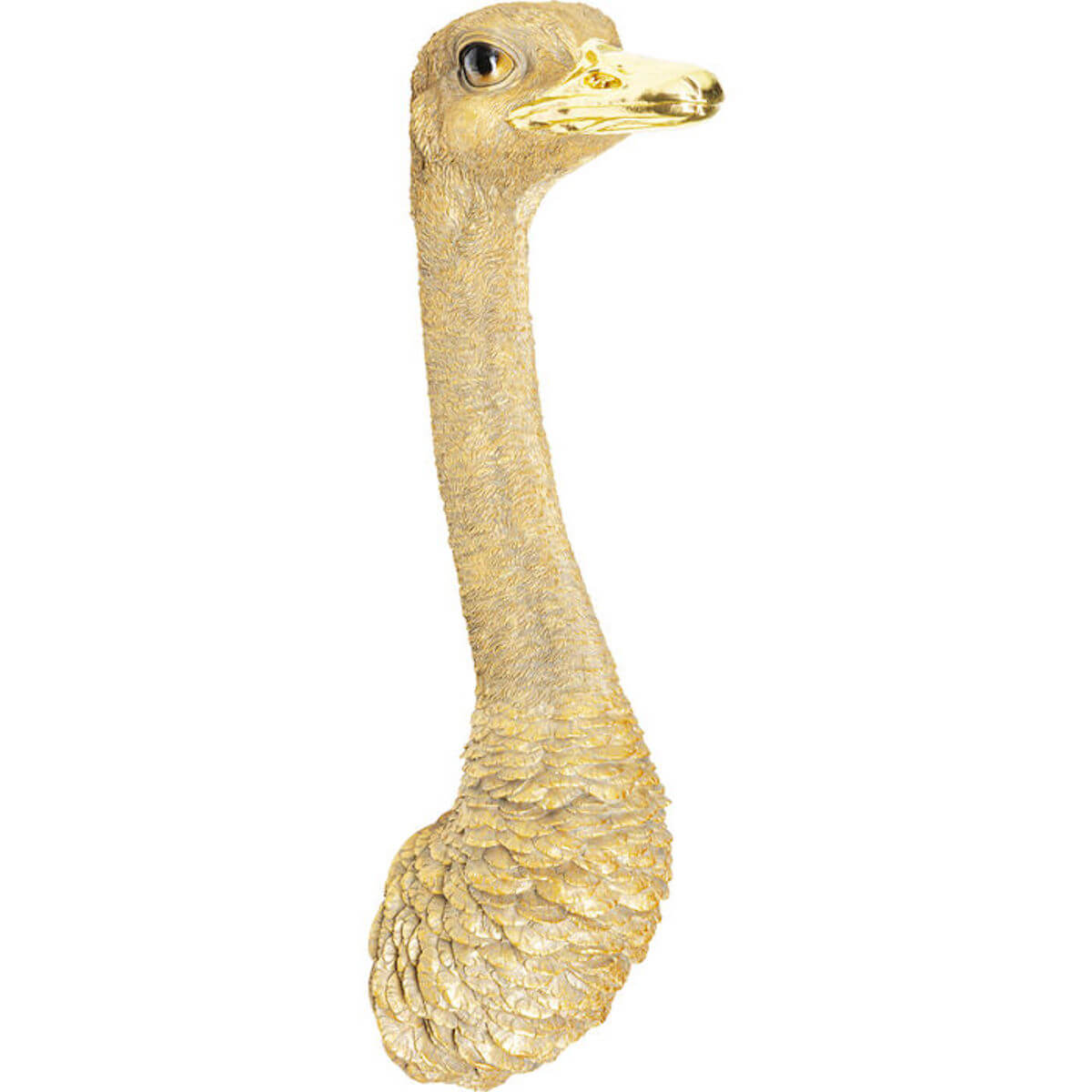 Décoration murale 19x72cm OSTRICH Kare Design Gold