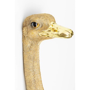 Décoration murale 19x72cm OSTRICH Kare Design Gold