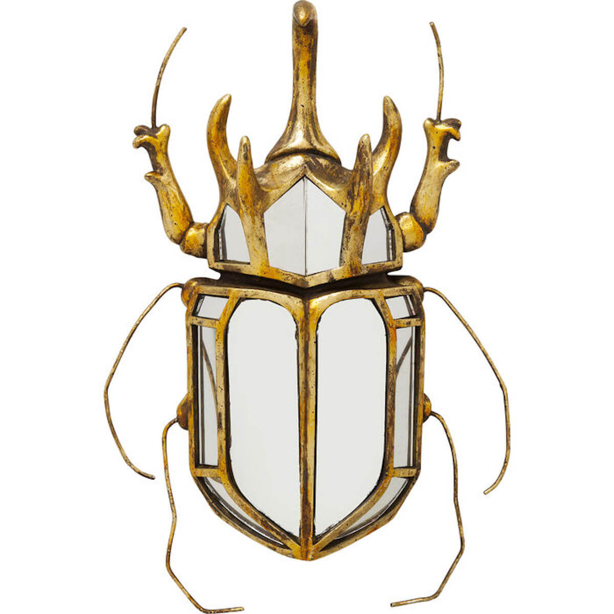 Décoration murale 25x39cm BEETLE MIRROR Kare Design