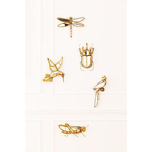 Décoration murale 35cm miroir DRAGONFLY Kare Design