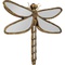 Décoration murale 71cm DRAGONFLY MIRROR Kare Design