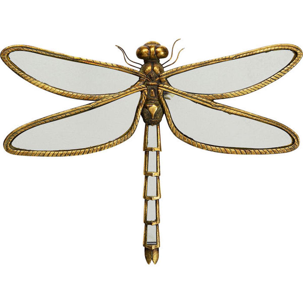 Décoration murale miroir DRAGONFLY Kare Design