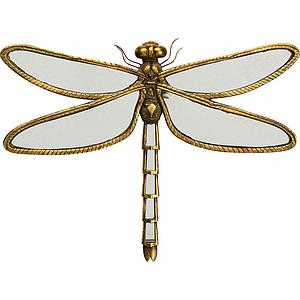 Décoration murale miroir DRAGONFLY Kare Design