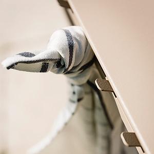 Desserte jardin QUIBERON Fermob bleu abysse