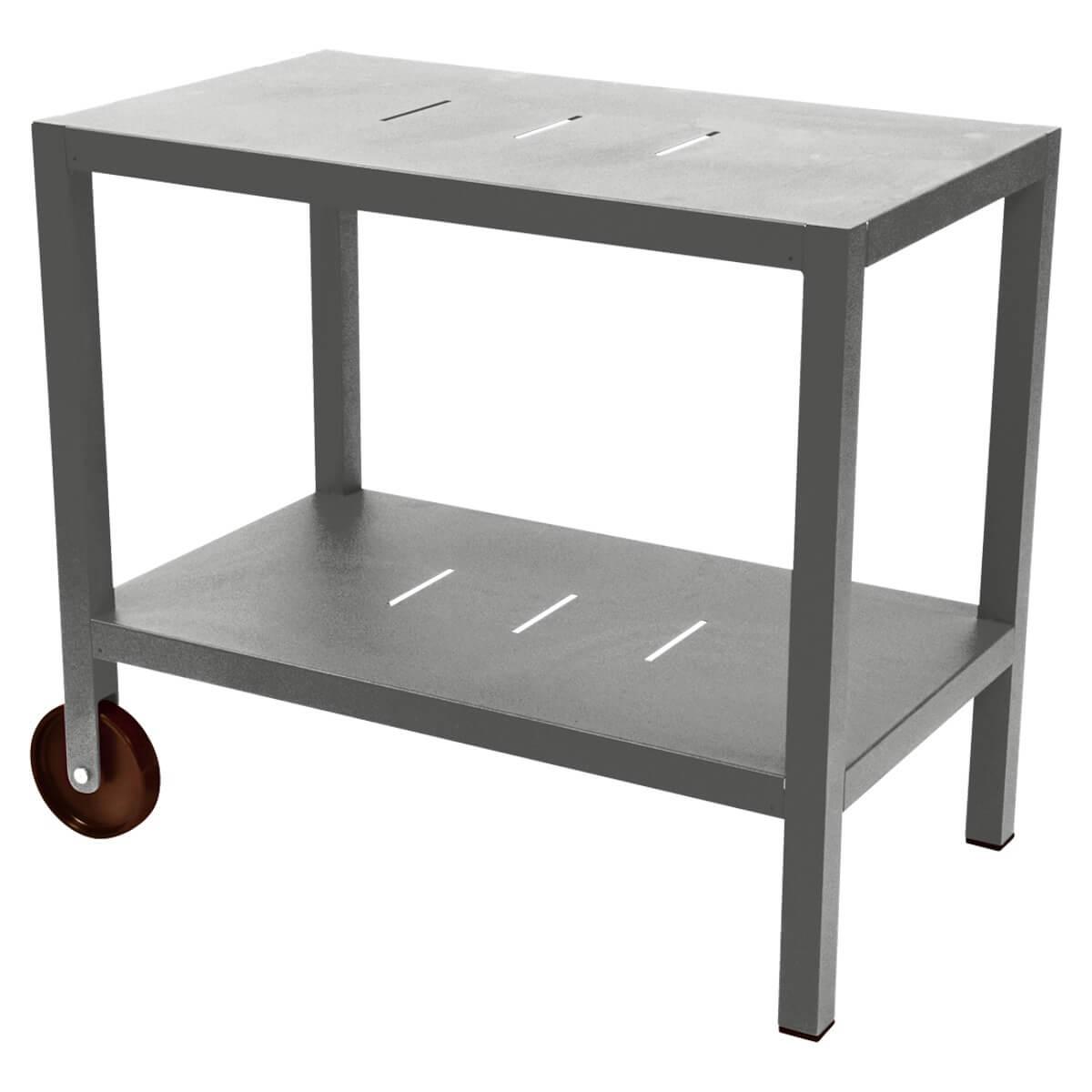 Desserte jardin QUIBERON Fermob gris métal