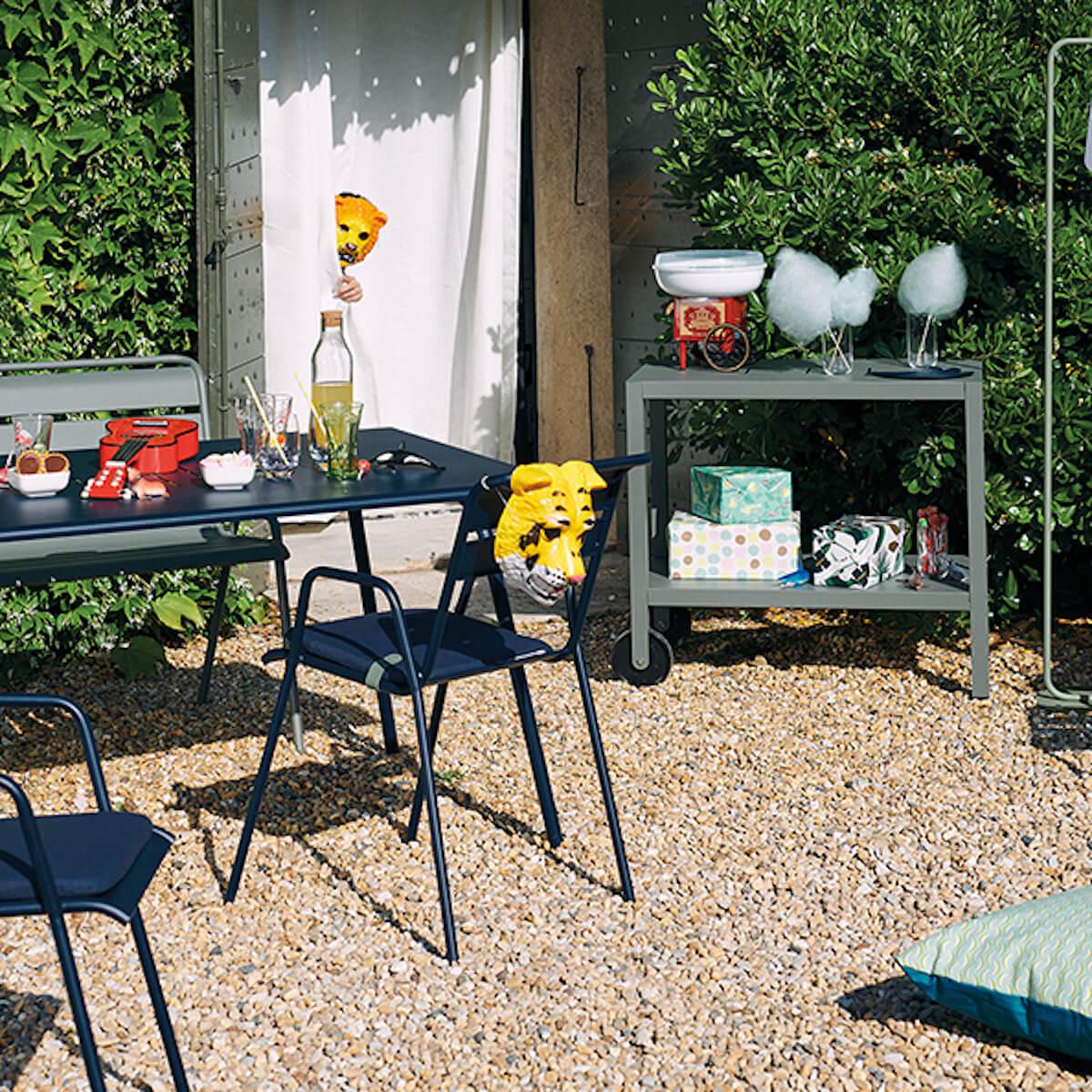 Desserte jardin QUIBERON Fermob muscade