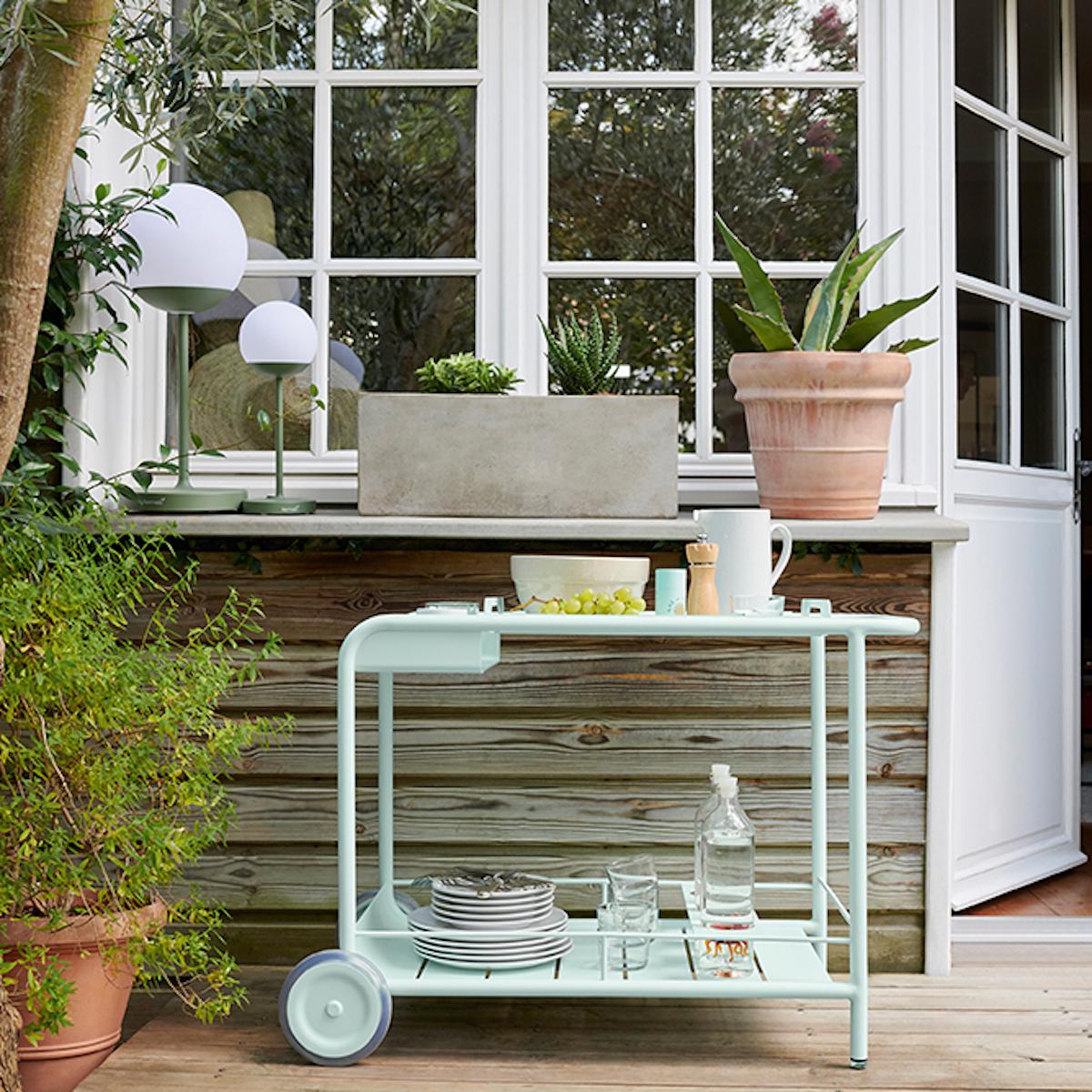 Desserte LUXEMBOURG Fermob rose praline