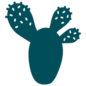 Dessous de plat CACTUS Fermob bleu acapulco