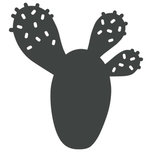 Dessous de plat CACTUS Fermob carbone