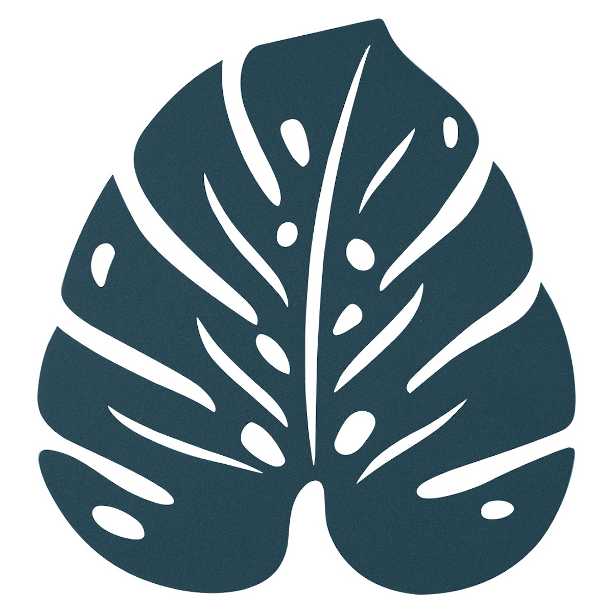 Dessous de plat MONSTERA Fermob bleu acapulco