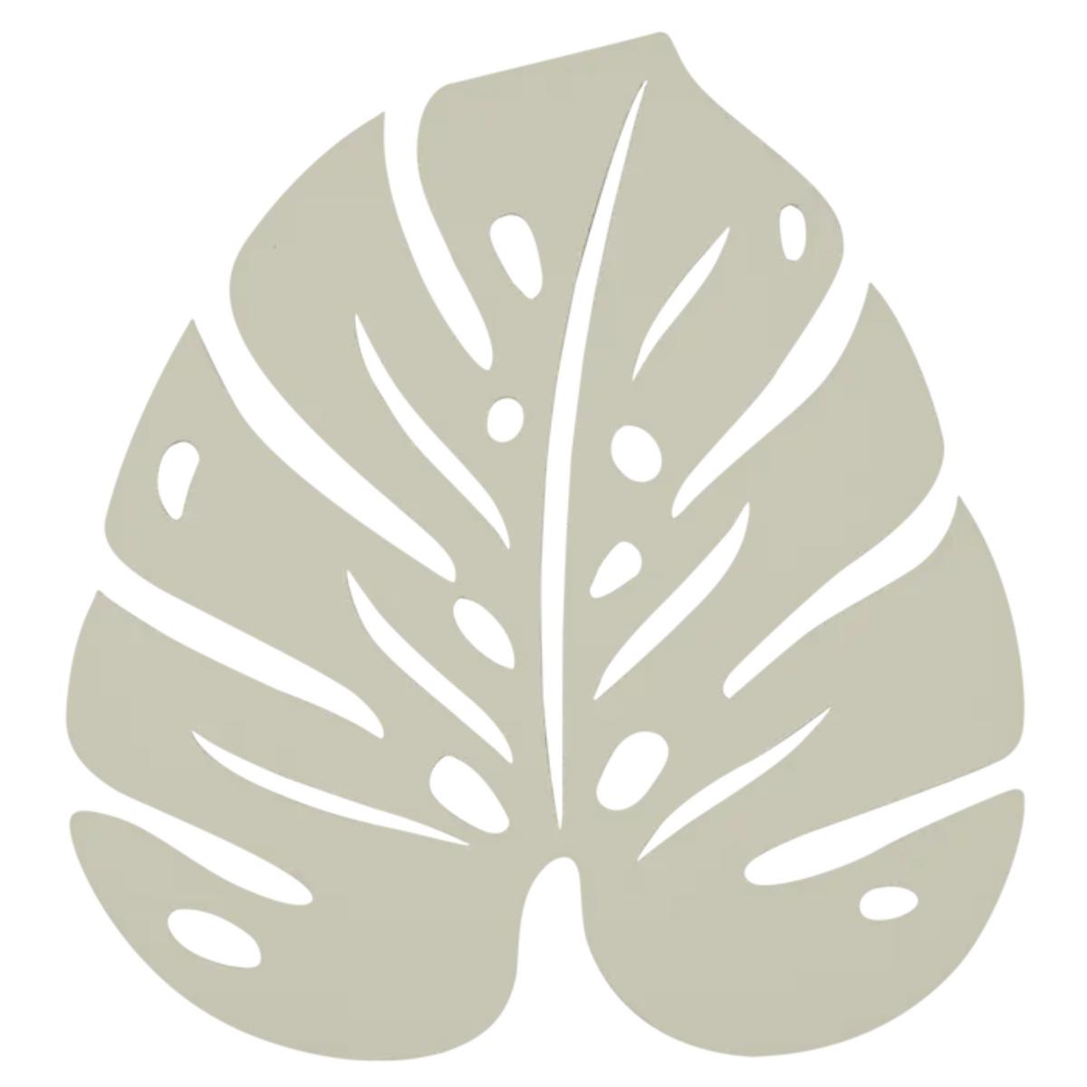 Dessous de plat MONSTERA Fermob gris argile
