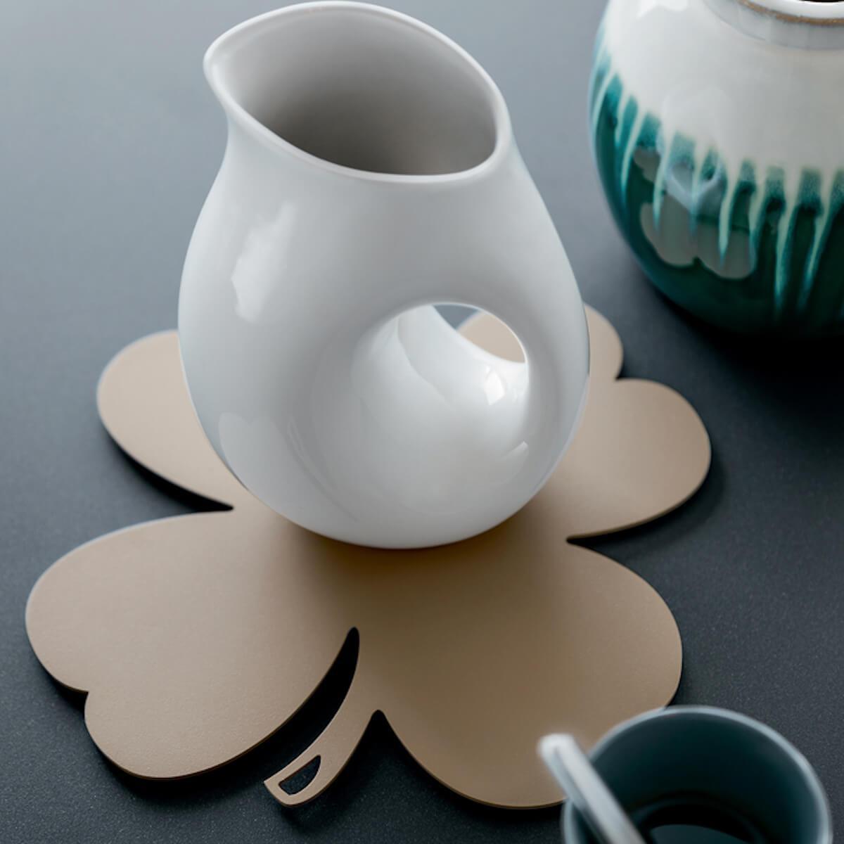 Dessous de plat TREFLE Fermob gris argile