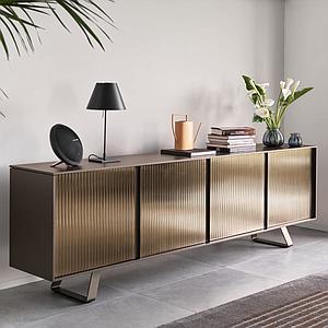 Dressoir 247cm SECRET Calligaris bronze
